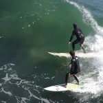 Surfeurs à Santa Cruz