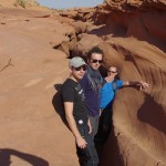 On rentre dans Antelope Canyon